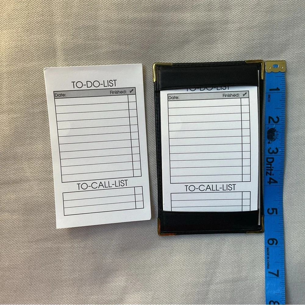 Morgan Stanley Dean Witter Funds To-Do-List To-Call-List Notes,Case,Gift Box VTG